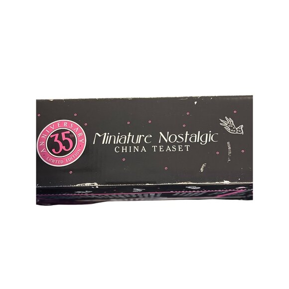 Barbie 35th Anniversary Miniature Nostalgic China Teaset For Ages 8 & Up - Picture 14 of 15